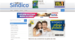 Desktop Screenshot of cadeosindico.com.br